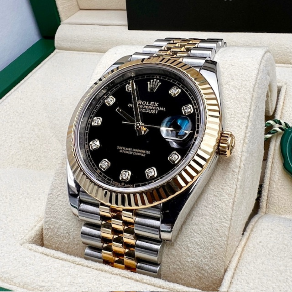 Premium Quality Rlx Black Dial Date just