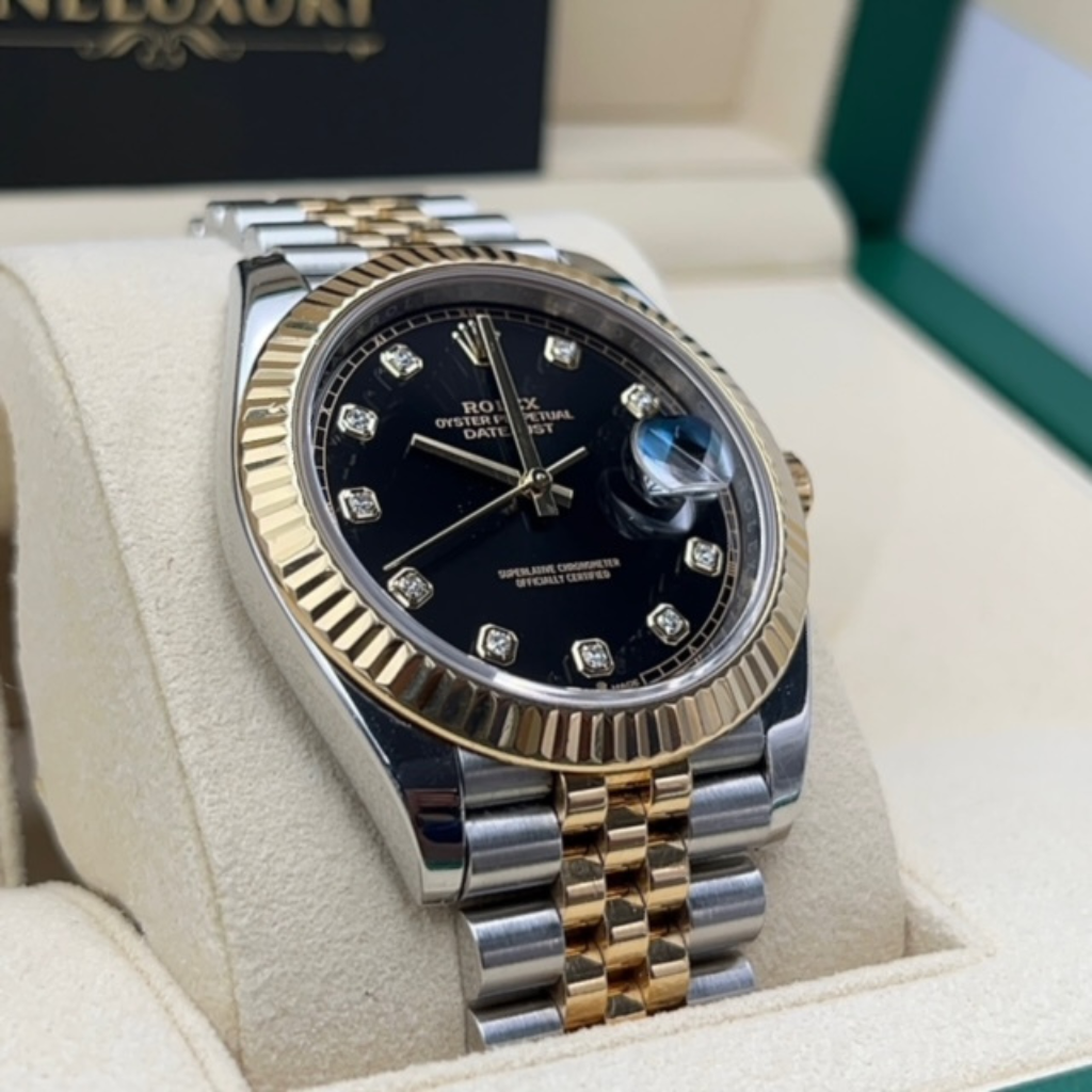 Premium Quality Rlx Black Dial Date just