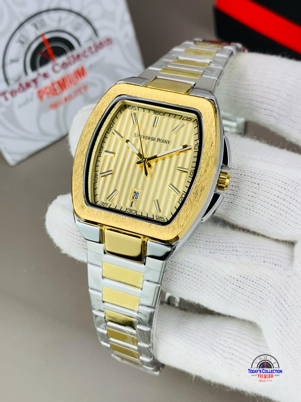 Universe Point Square Shape Dial Watch